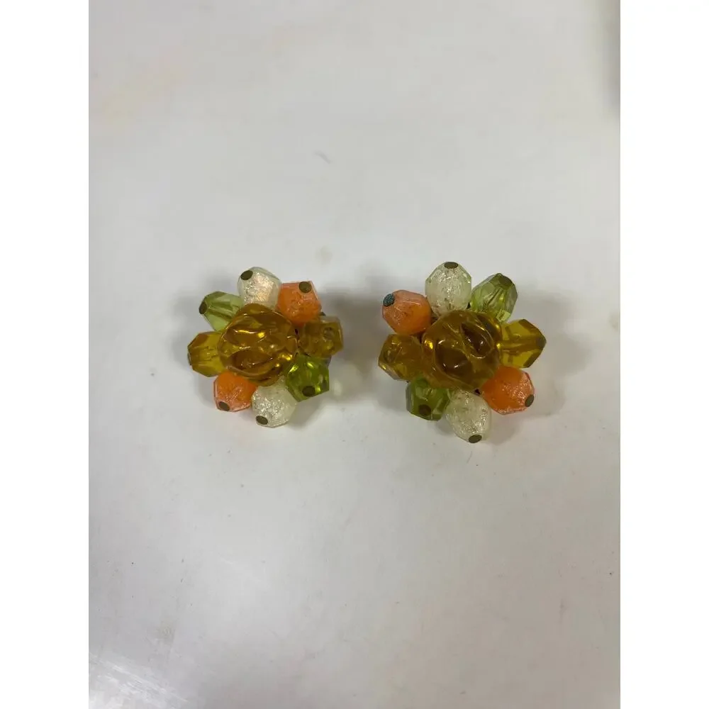 Vintage Western Germany Necklace and Earring Set